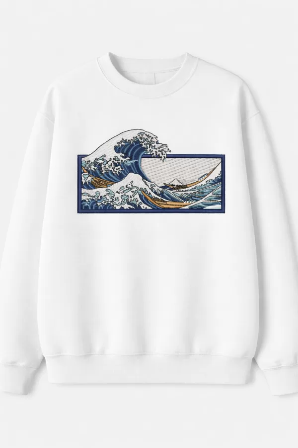 Sweatshirt-THE GREAT WAVE OFF KANAGAWA